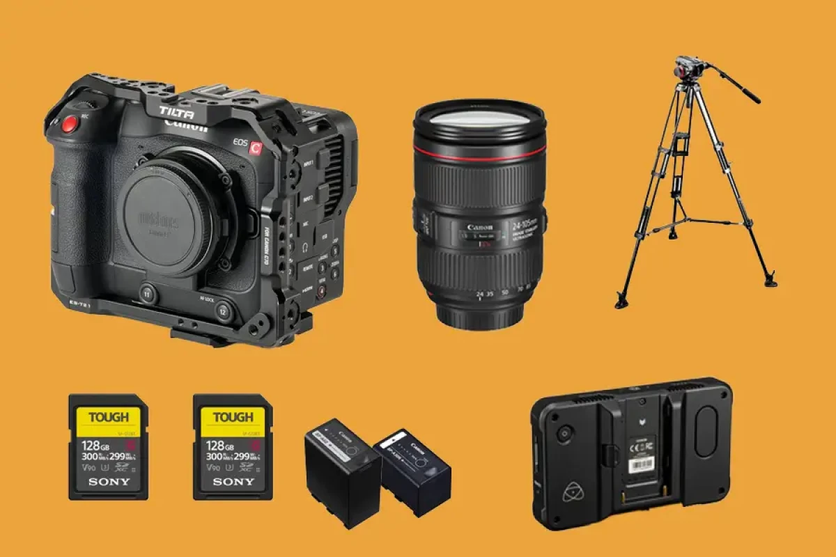 Location Pack Tournage Canon C70 - Lightyshare