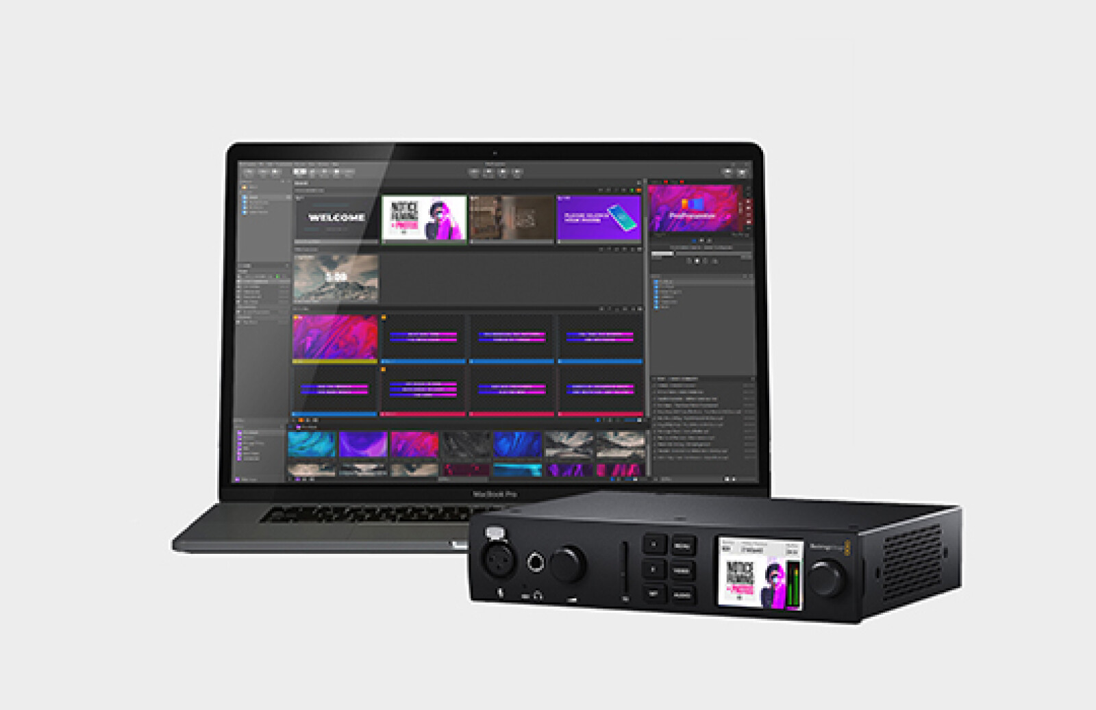 MacBook Pro avec ProPresenter #habillage (Apple, Blackmagic UltraStudio 4K) - Photo 1 sur 1
