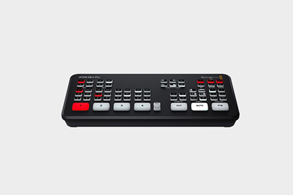 Location ATEM Mini Pro ISO (Blackmagic, mélangeur HD, panel, live stream) - Lightyshare