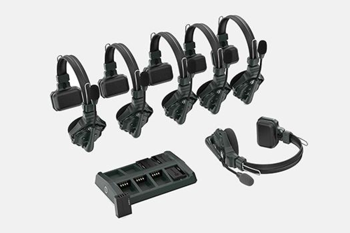 Location Intercom Hollyland Solidcom C1 6 casques - Lightyshare