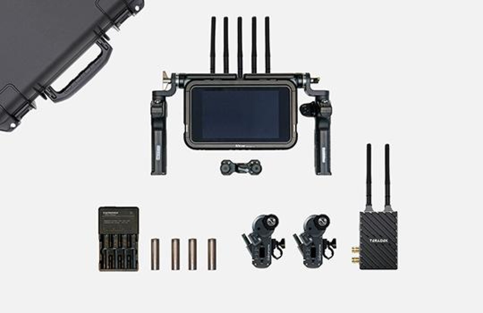 Kit focus puller HF Nucleus M handles (Atomos Shogun 7, Teradek Bolt 4k 750, poignées Tilta) - Photo 1 sur 1