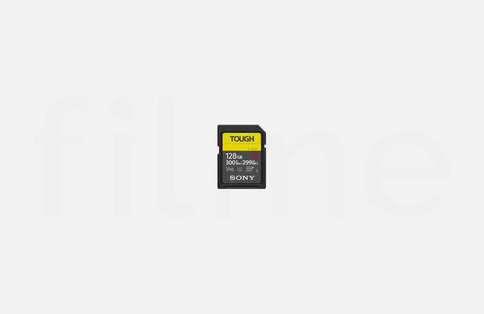 Carte SD Sony V90 128 Go - Photo 1 sur 1