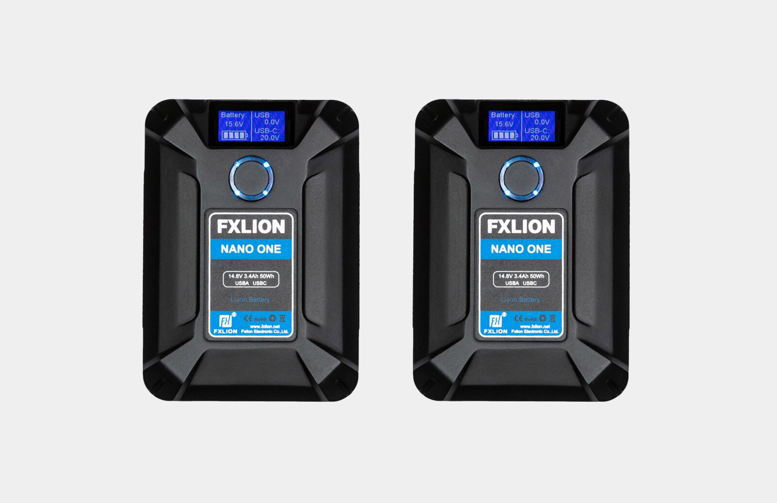 2 x batteries Fxlion Nano Two 98Wh V-Mount + chargeur - Photo 1 sur 1