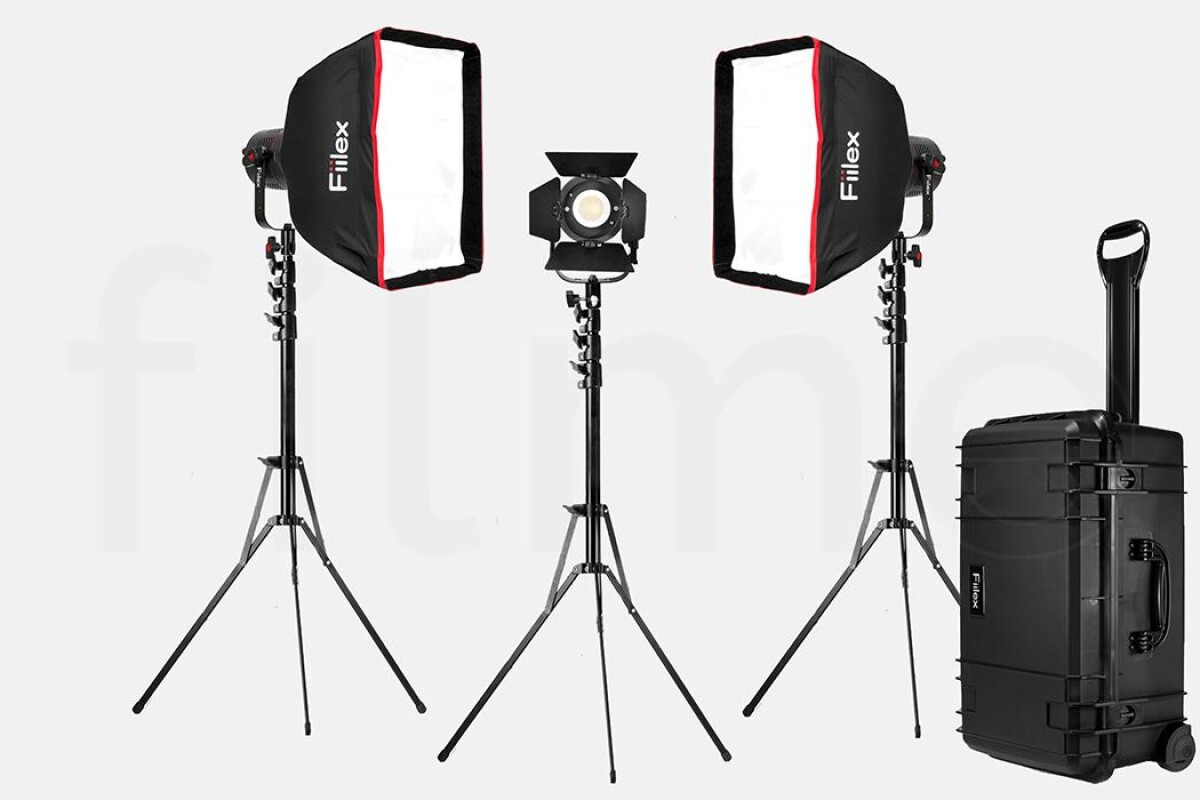 Location Kit 3 Leds Fiilex P3 Color - Lightyshare