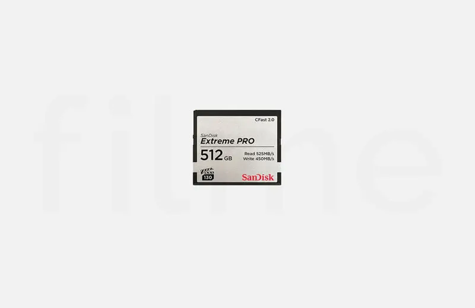SanDisk CFast 2.0 Extreme PRO 512GB ARRI Edition - Photo 1 sur 1