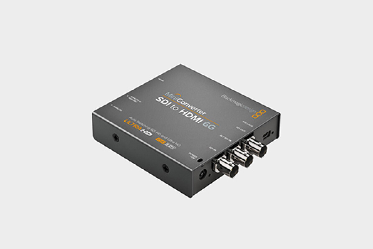 Location Blackmagic SDI to HDMI 6G (Mini Converter 4K) - Lightyshare