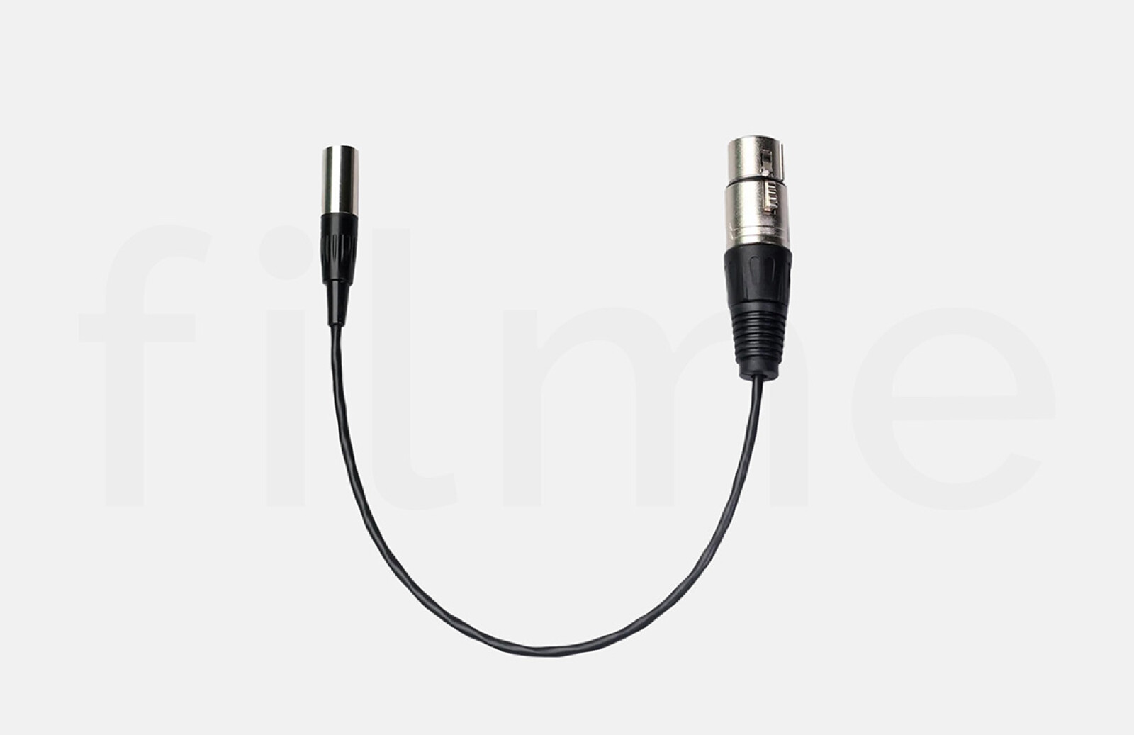 Cable XLR-F vers mini XLR-M 50 cm - Photo 1 sur 2