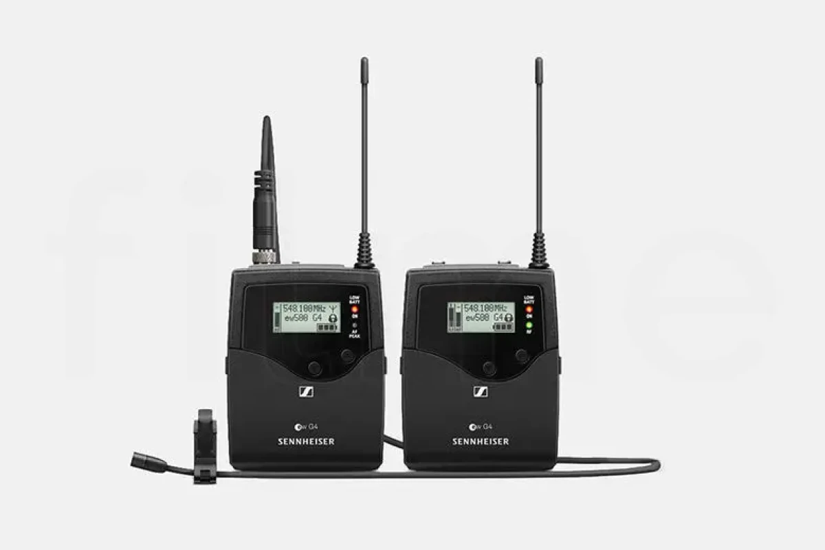 Location Kit HF Sennheiser EW 500 G4 #solo (micro cravate MKE 2, ref 512P, compatible G3) - Lightyshare