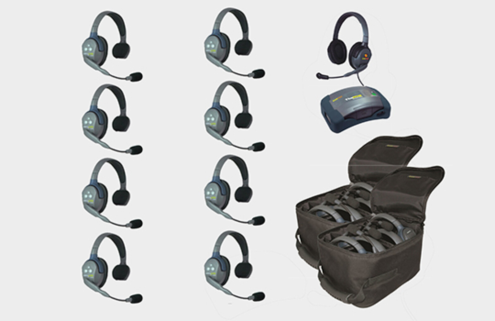 Intercom Eartec 9 casques (système d'intercom, réseau d'ordre HF) - Photo 1 sur 1