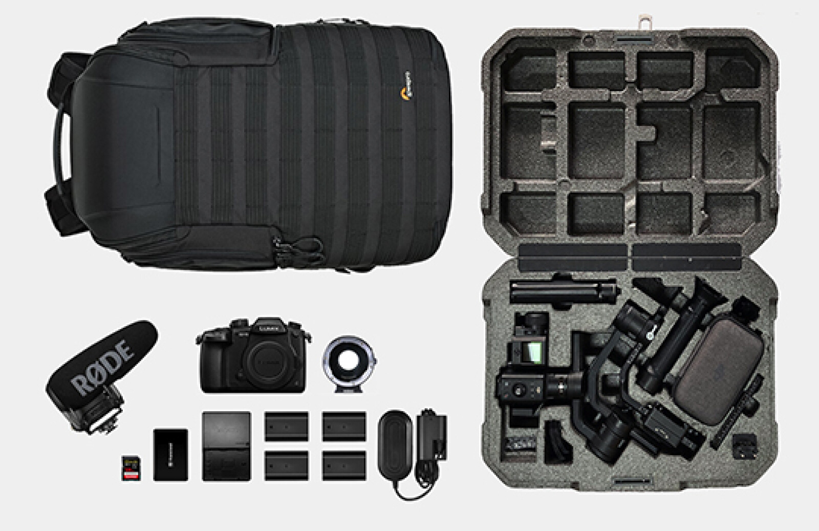 GH5 #stabilisateur #pack (Ronin S, Metabones Ultra, Panasonic Lumix) - Photo 1 sur 1