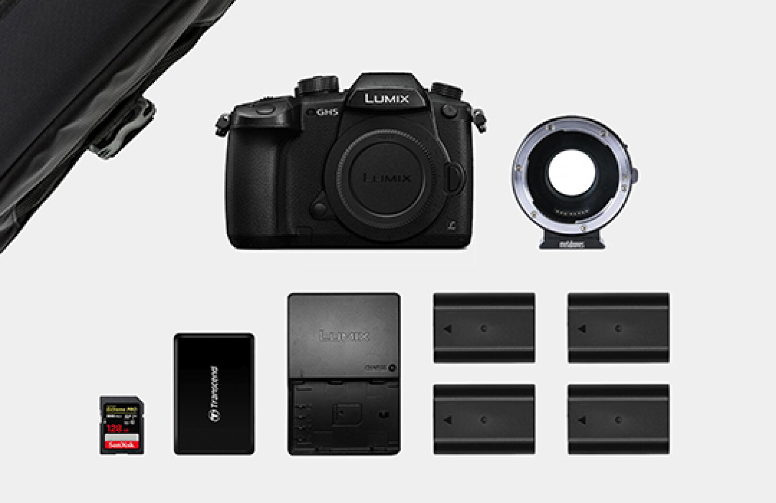GH5 #essentiel #pack (Metabones Ultra, Panasonic Lumix) - Photo 1 sur 1
