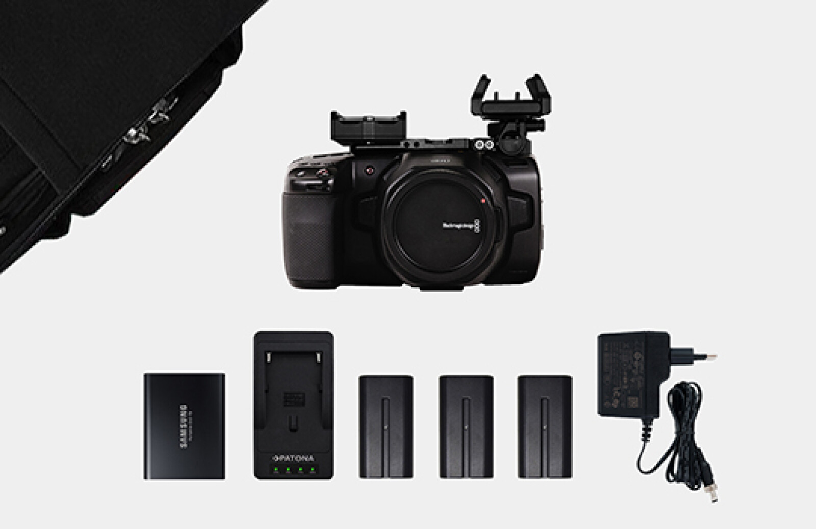 BMPCC 6k #essentiel #pack (Blackmagic Pocket Cinema Camera) - Photo 1 sur 1