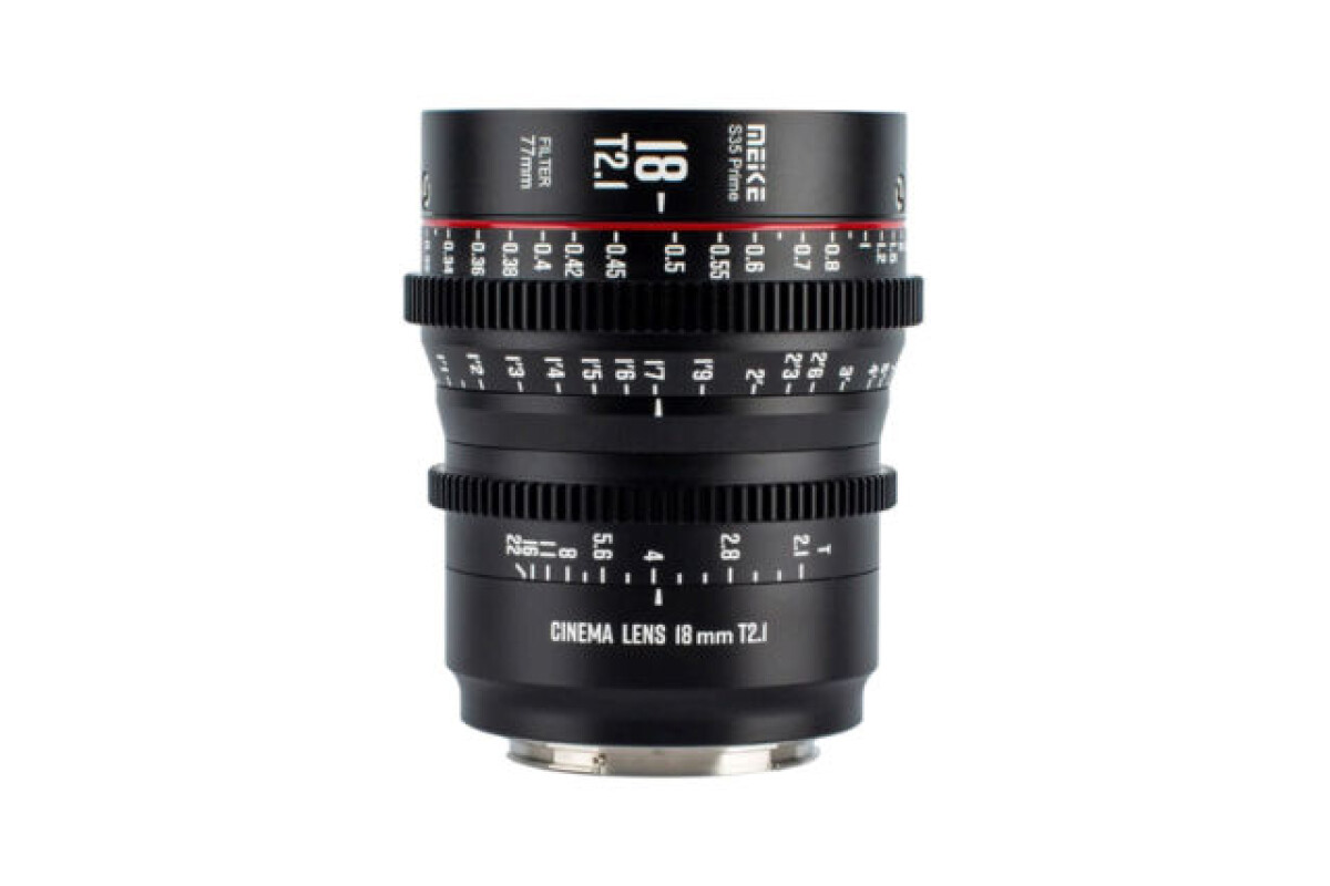 Location Meike 18mm T2.1 Super 35 monture Canon EF objectif Ciné - Lightyshare