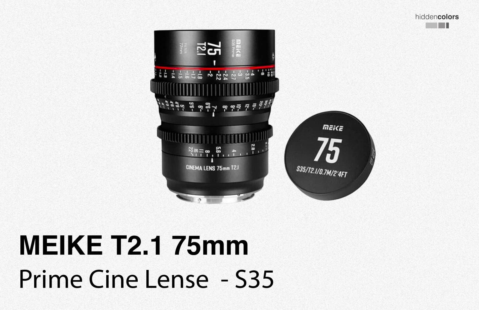 Meike 75mm T2.1 Super35 Prime Cine Lens - Photo 1 sur 1