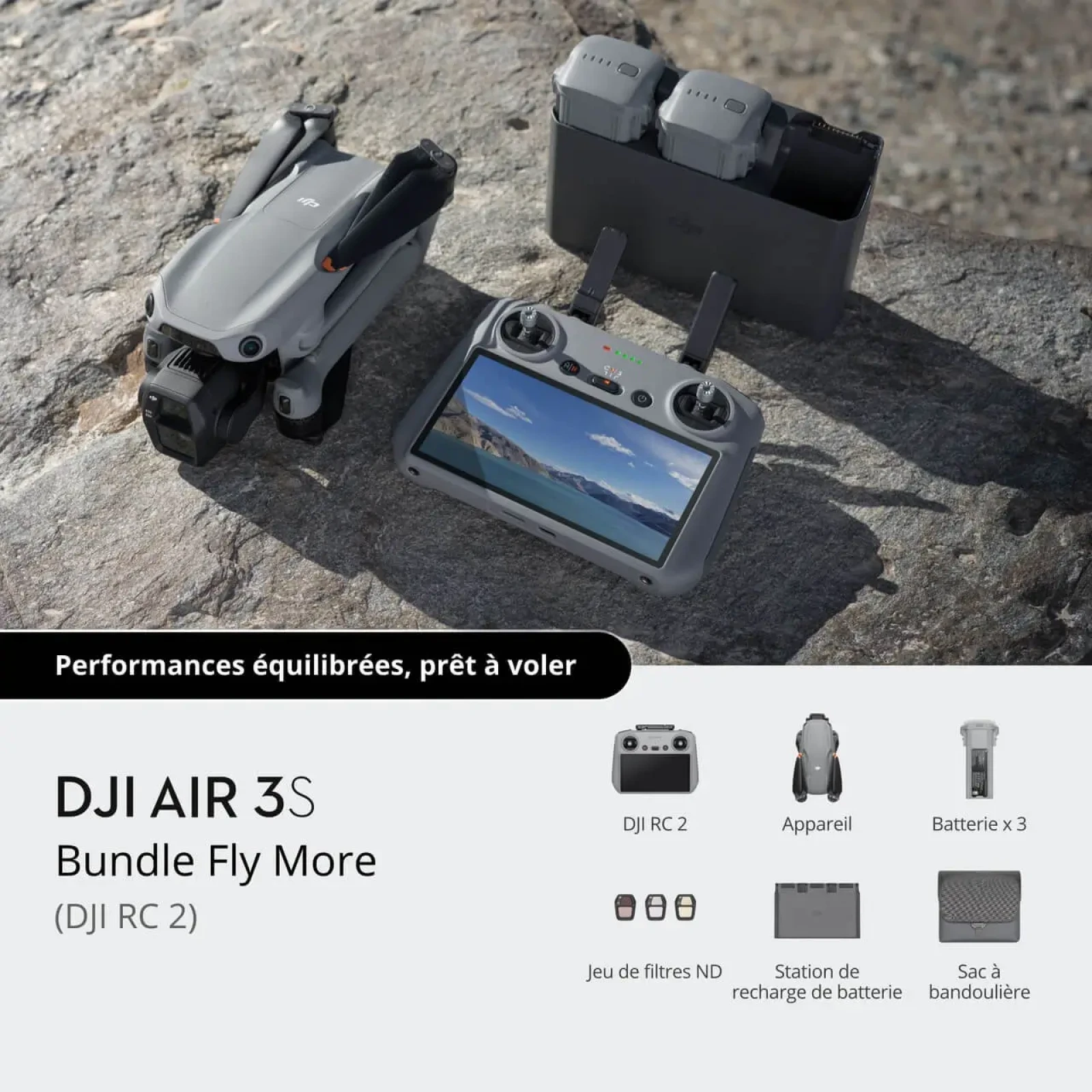 DJI Air 3S Fly More Combo - Photo 8 sur 9