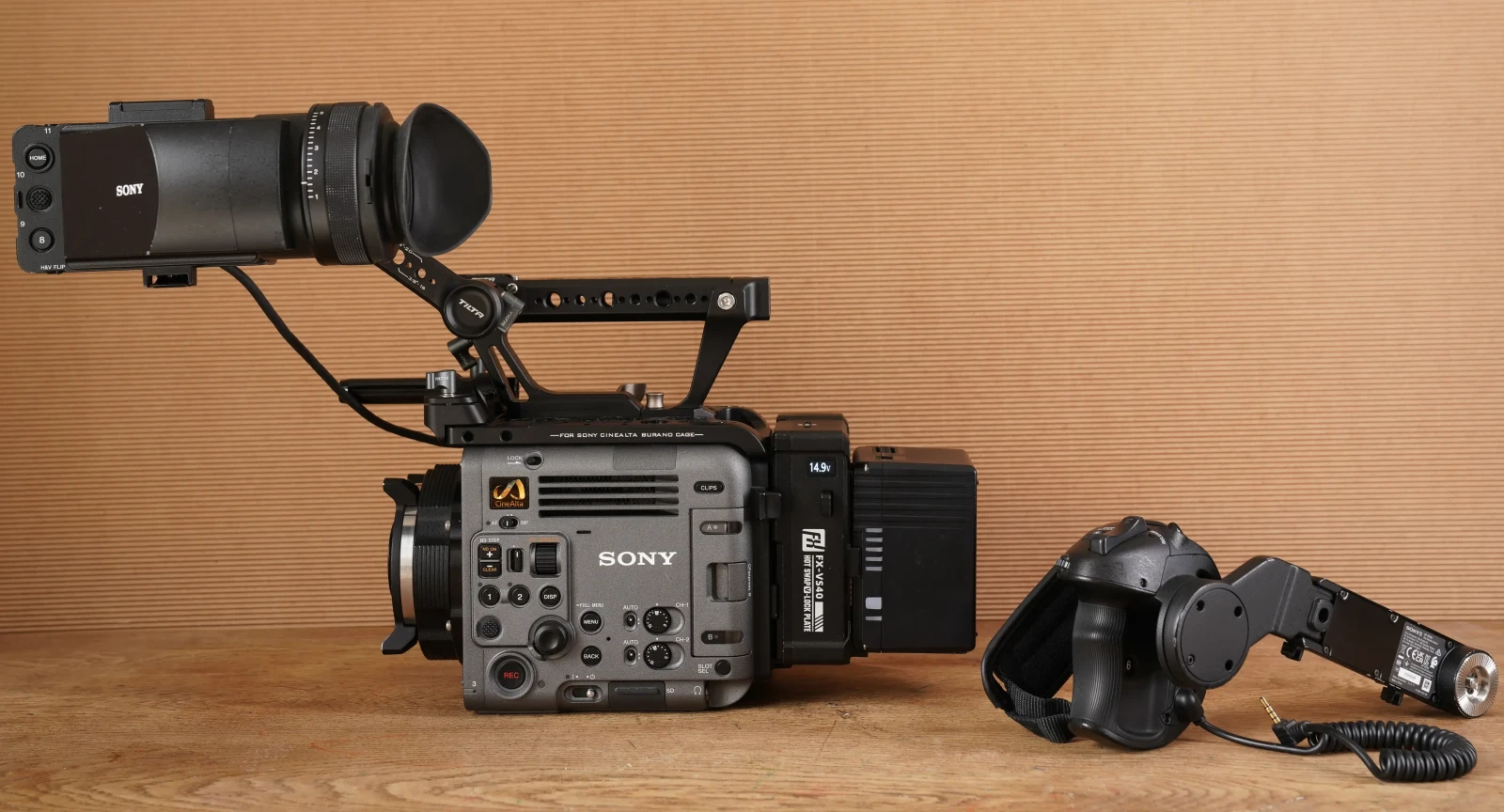 Pack SONY BURANO / DZO Arles Primes SET 7 / Sachtler FSB8 Flowtech - Photo 1 sur 3