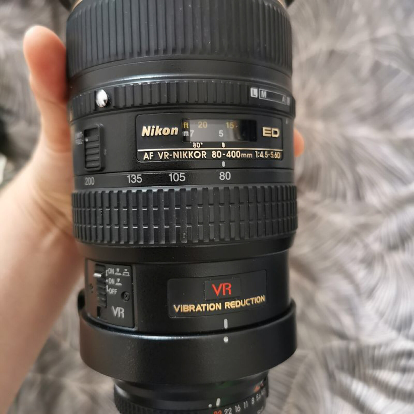 Nikon AF VR 80-400mm f/4.5-5.6 D ED Nikkor - Photo 6 sur 8