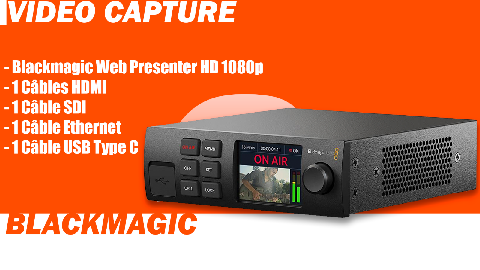 Blackmagic Design Web Presenter - Photo 1 sur 1