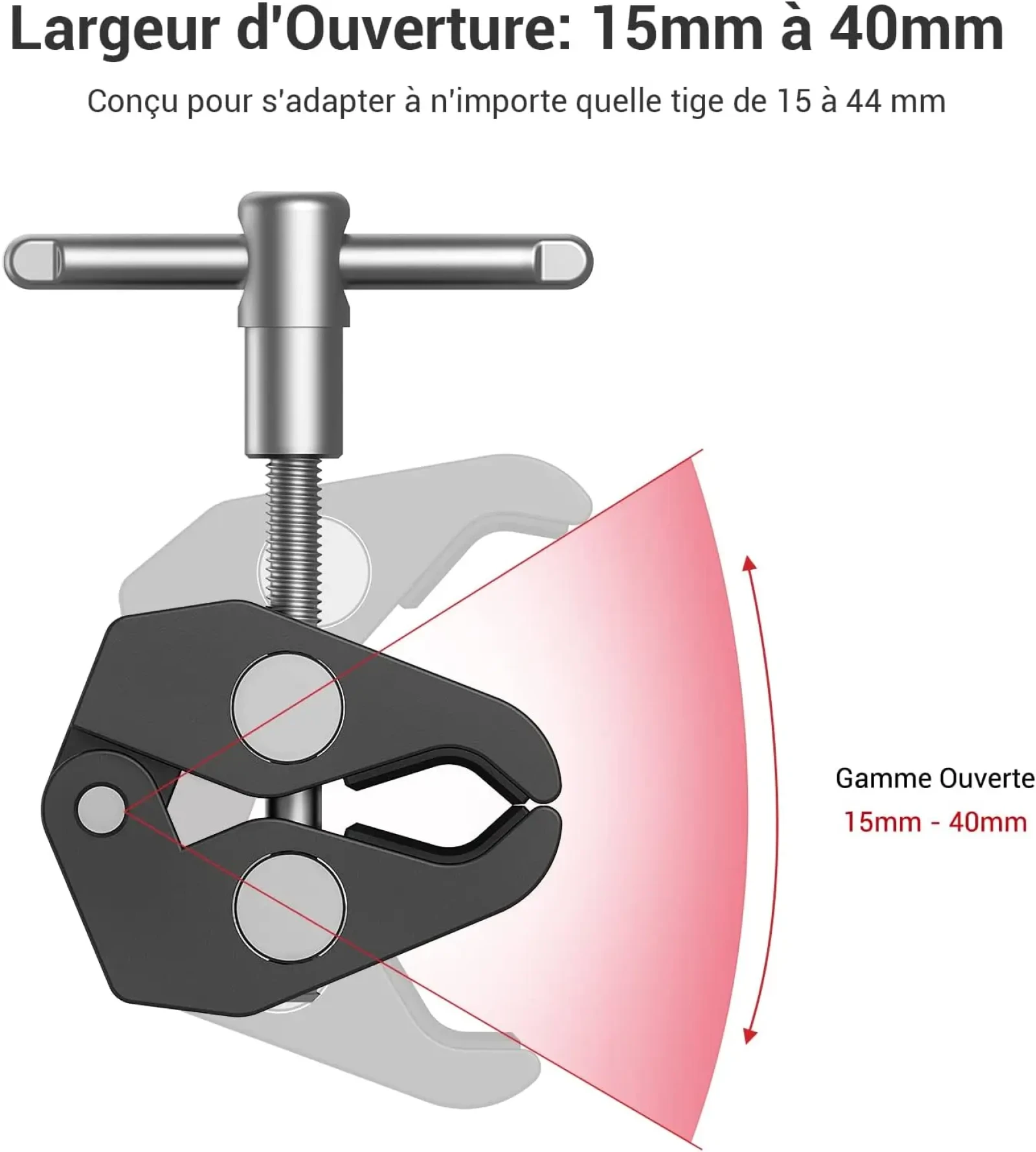 SmallRig Bras magique et Super Clamp 2732 - Photo 2 sur 6