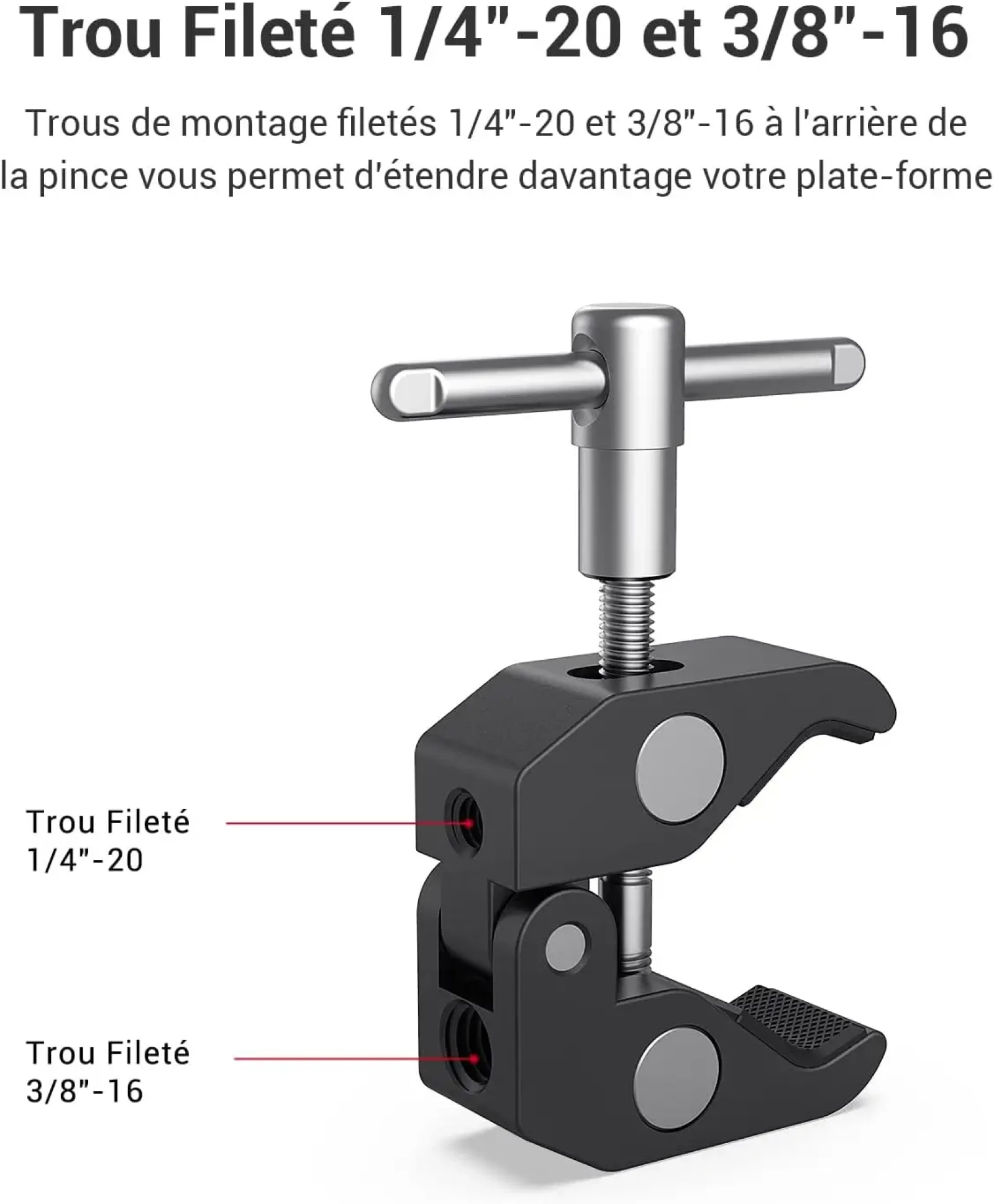 SmallRig Bras magique et Super Clamp 2732 - Photo 5 sur 6