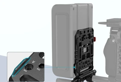 Location SmallRig Plaque de Batterie à Montage en V avec 15mm Double Rod Clamp - 3016
