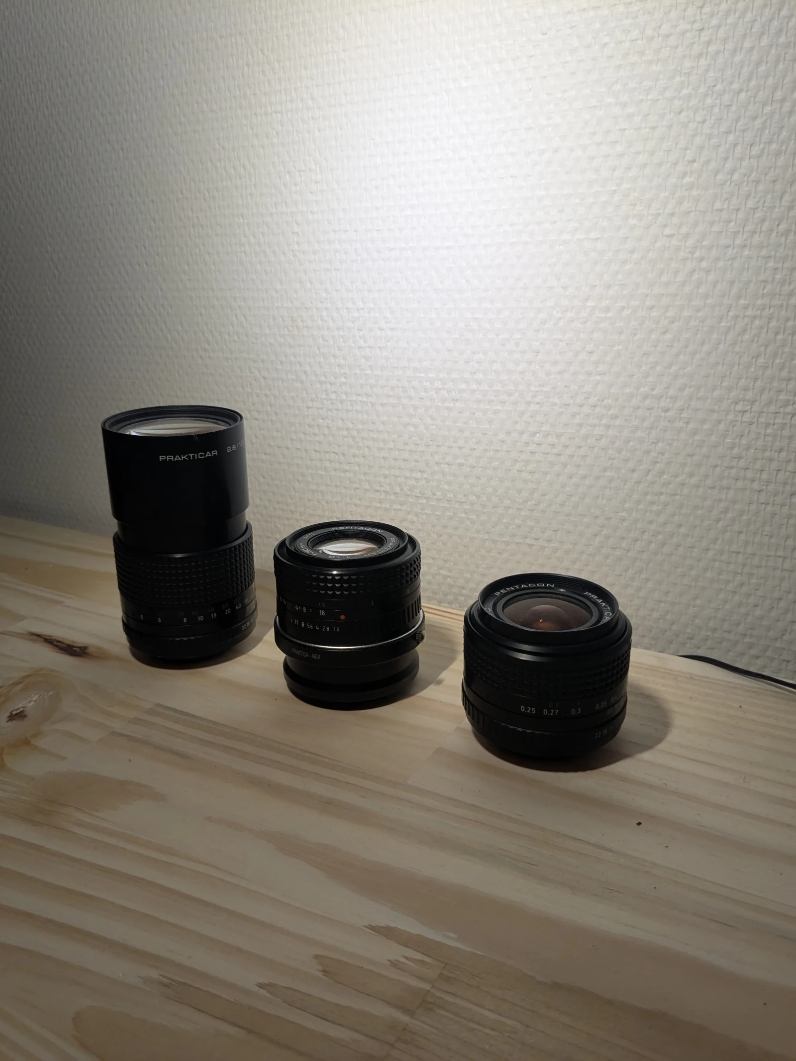 Pentacon 130 / 50 / 28mm - Photo 1 sur 1