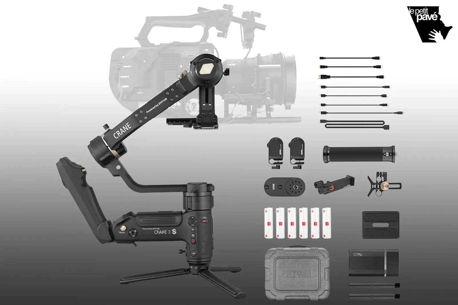 Zhiyun-Tech Crane 3S Pro - Photo 1 sur 4