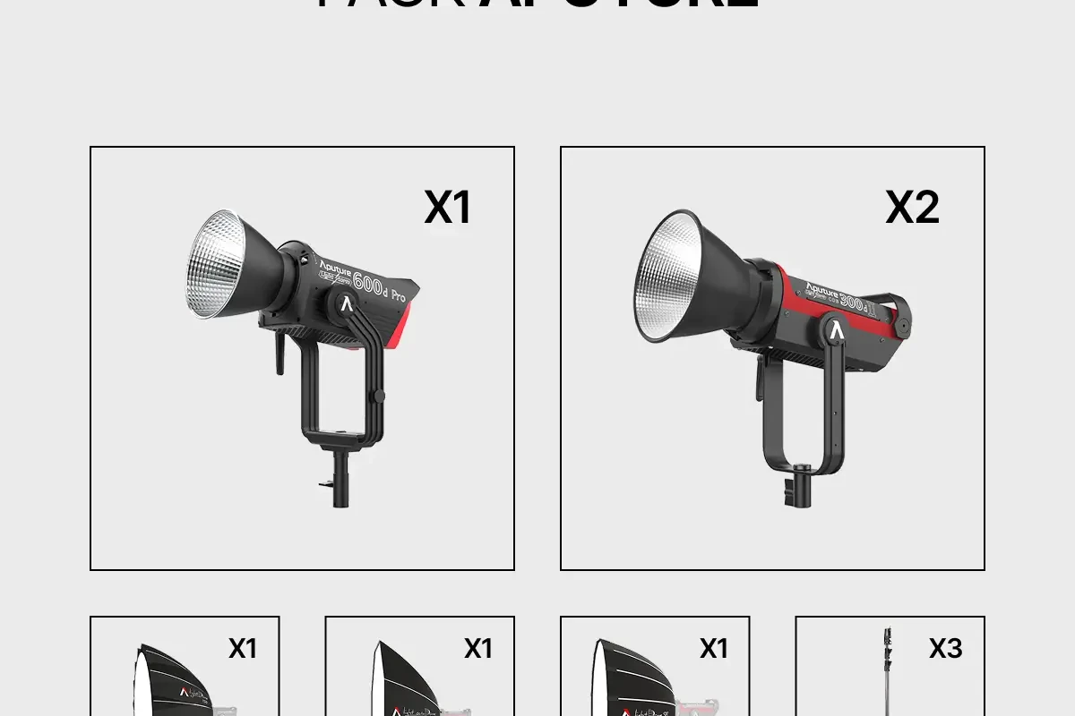 Location Pack Aputure - Lightyshare