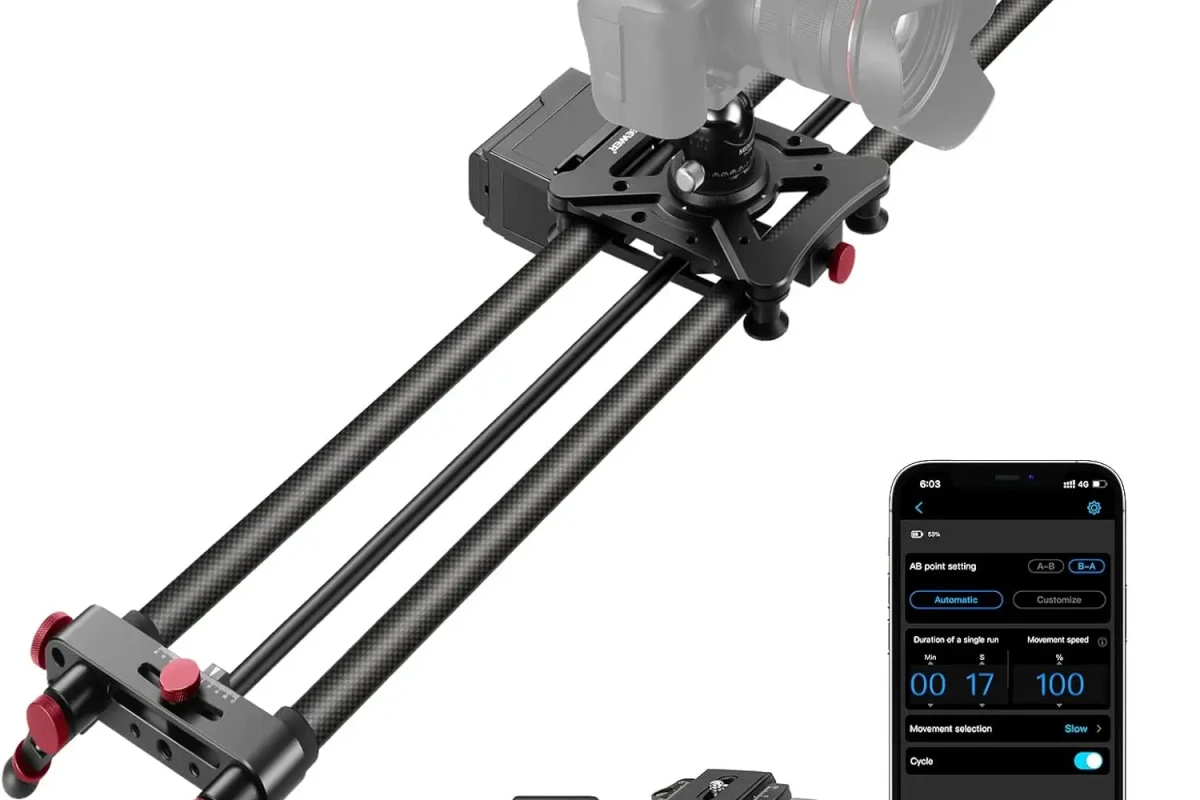 Location Neewer Slider carbone 80cm - Lightyshare