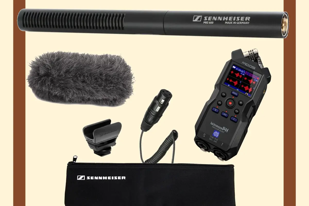 Location Pack SON - Sennheiser Mke 600 + Enregistreur Externe + Perche - Lightyshare