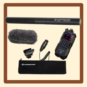 Location Pack SON - Sennheiser Mke 600 + Enregistreur Externe + Perche