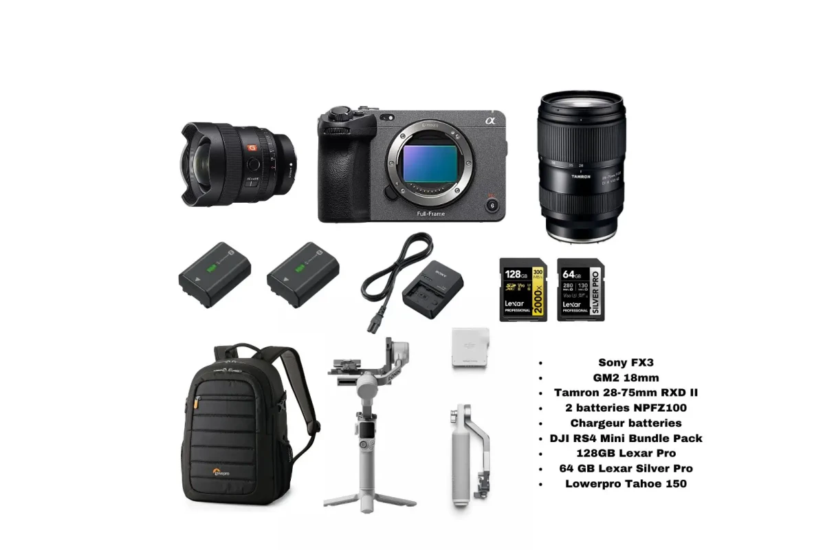 Location Sony FX3 - Lightyshare