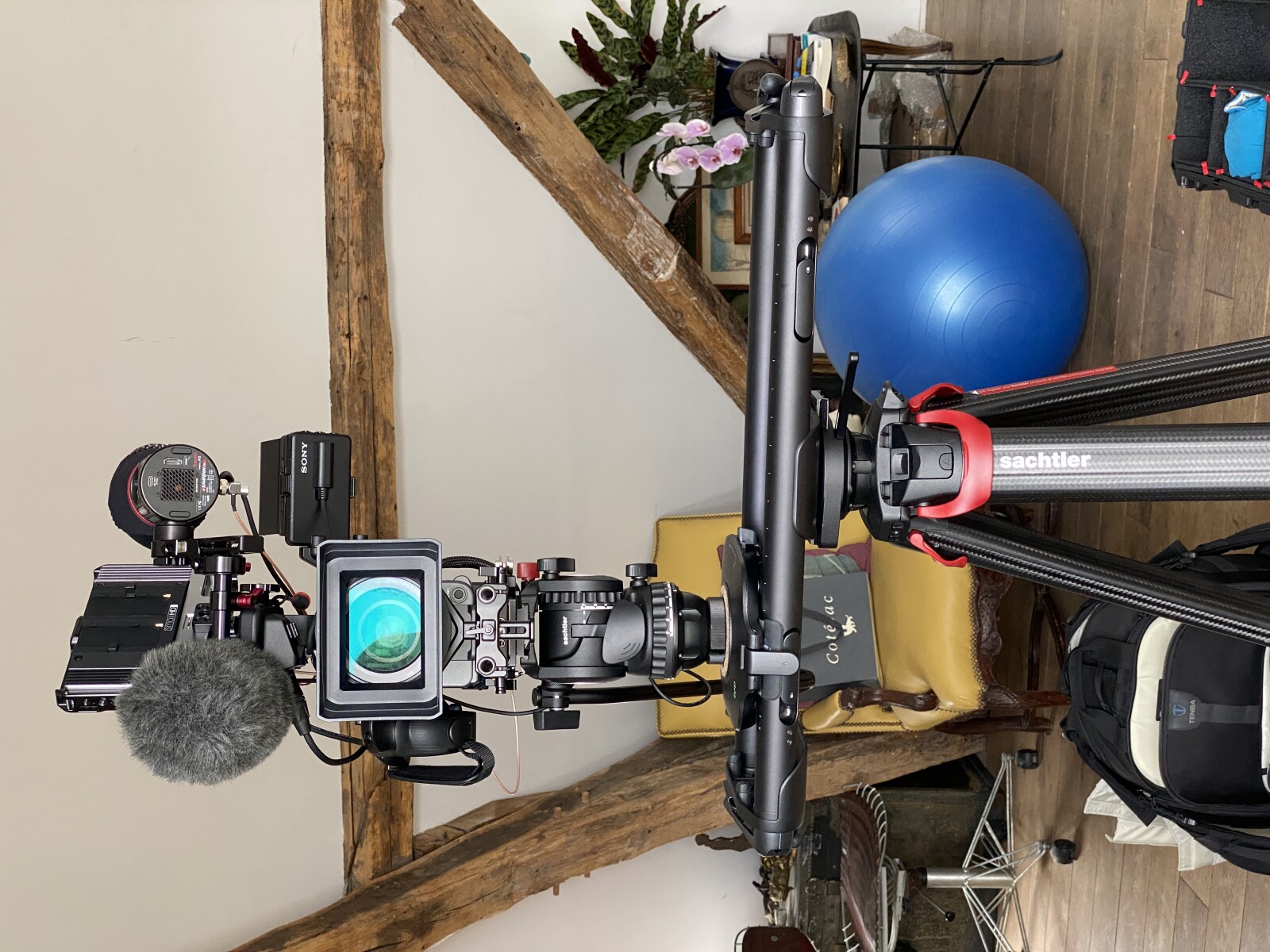 Systeme trepied Sachtler Aktiv8 Flowtech 75 MS - Photo 5 sur 6