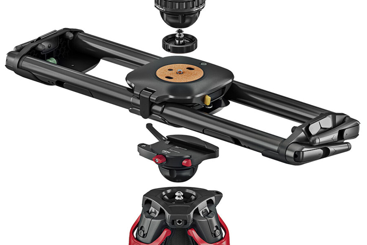 Location Combo trepied Sachtler Aktiv8 Flowtech 75 MS + slider Syrp Magic Carpet Pro 60cm  - Lightyshare
