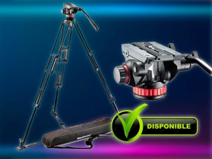 Location TRÉPIED TÊTE FLUIDE (Manfrotto MVH502A,546GB-1)