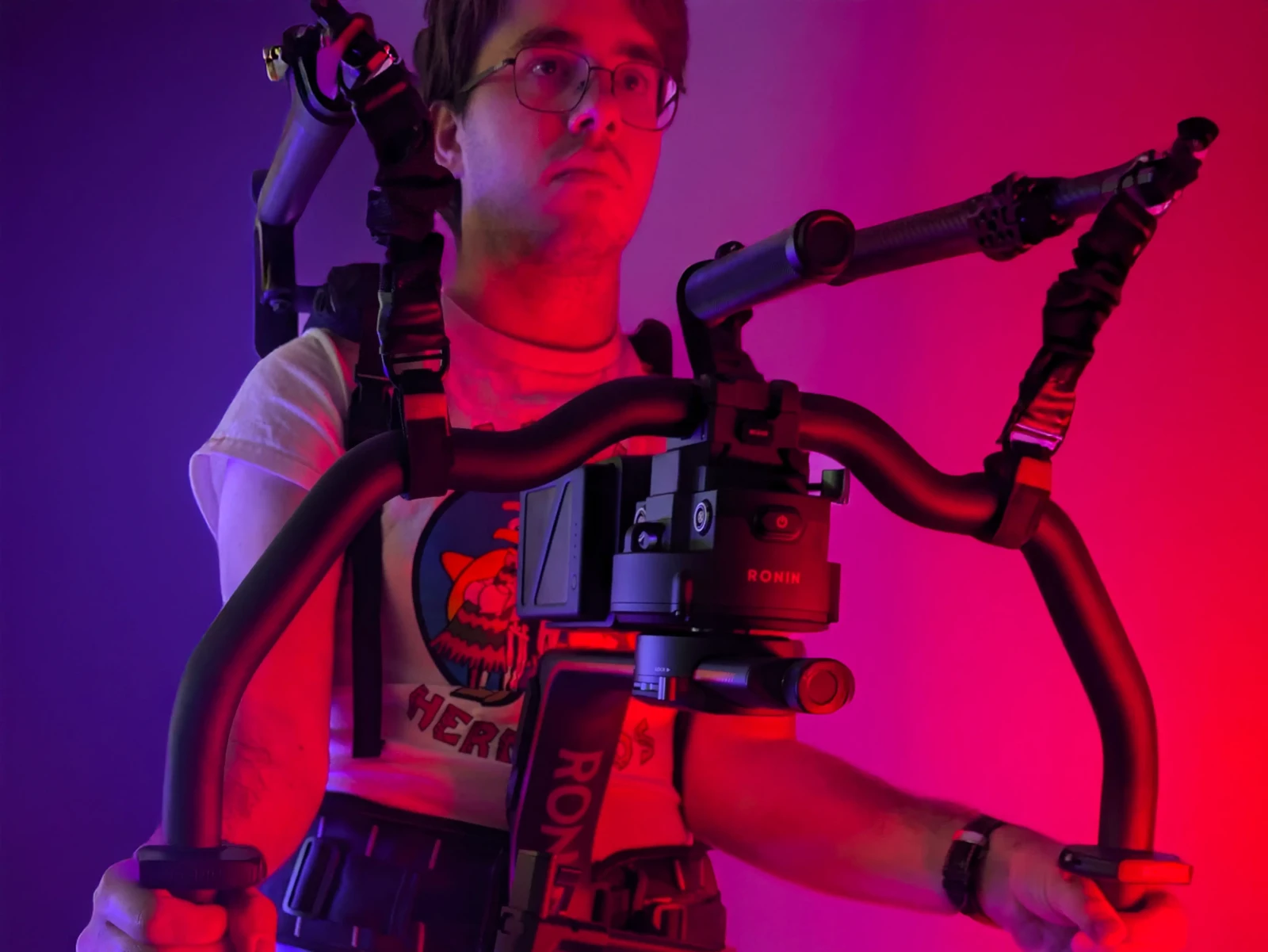DJI RONIN 2 + READYRIG GS PRO ARM (Stabilisateur + Veste Gimbal) - Photo 3 sur 5