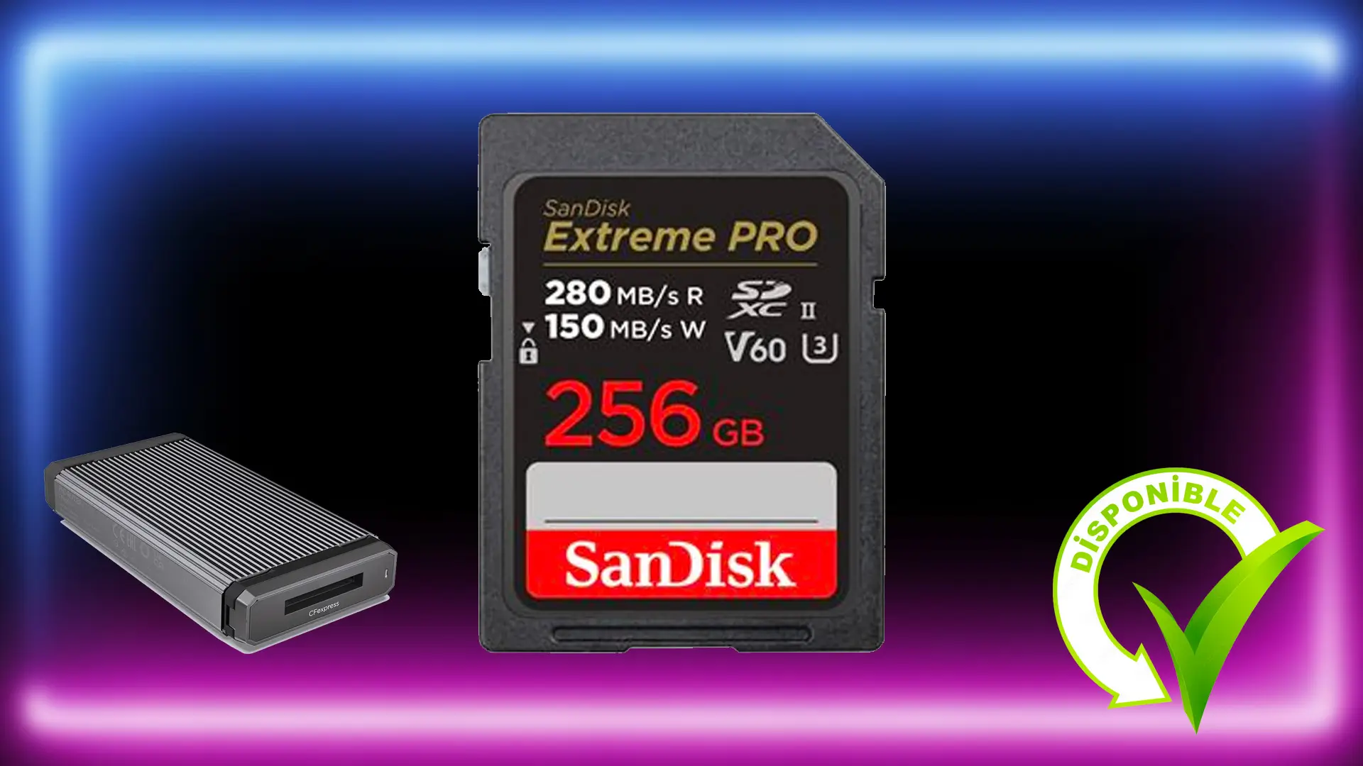 Sandisk CARTE MÉMOIRE CFEXPRESS EXTREME PRO 256GO