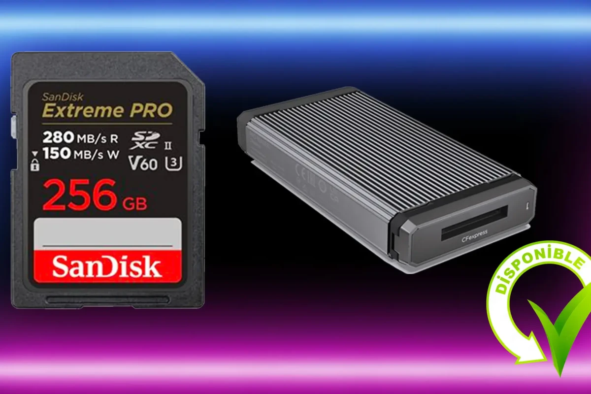 Location Carte Mémoire CFEXPRESS EXTREME PRO 256go + Lecteur - Lightyshare