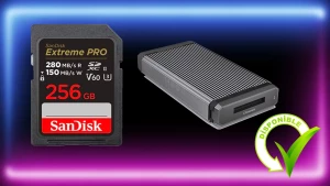 Location Carte Mémoire CFEXPRESS EXTREME PRO 256go + Lecteur