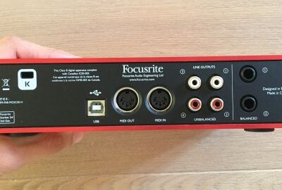 Location Carte son Scarlett 2i4 2nd Gen de Focusrite