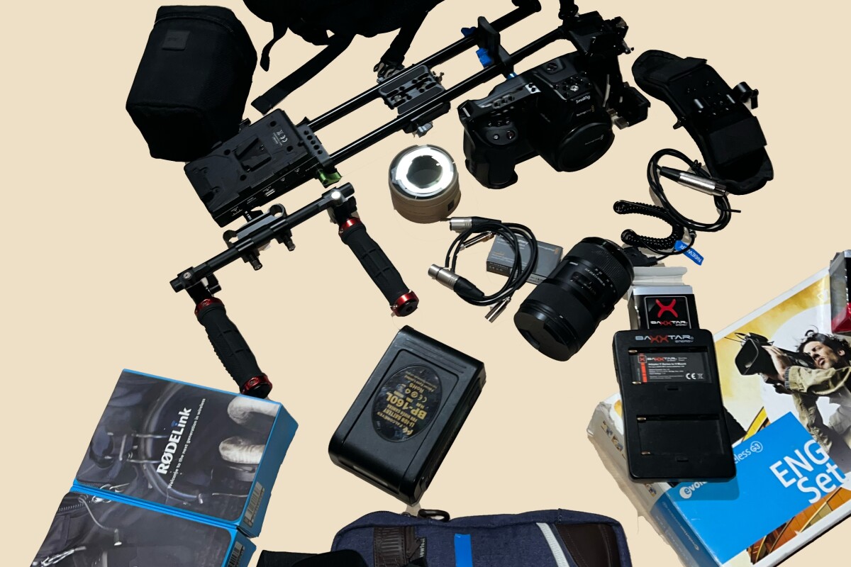Location Pack BMPCC 6K, Kit HF. - Lightyshare