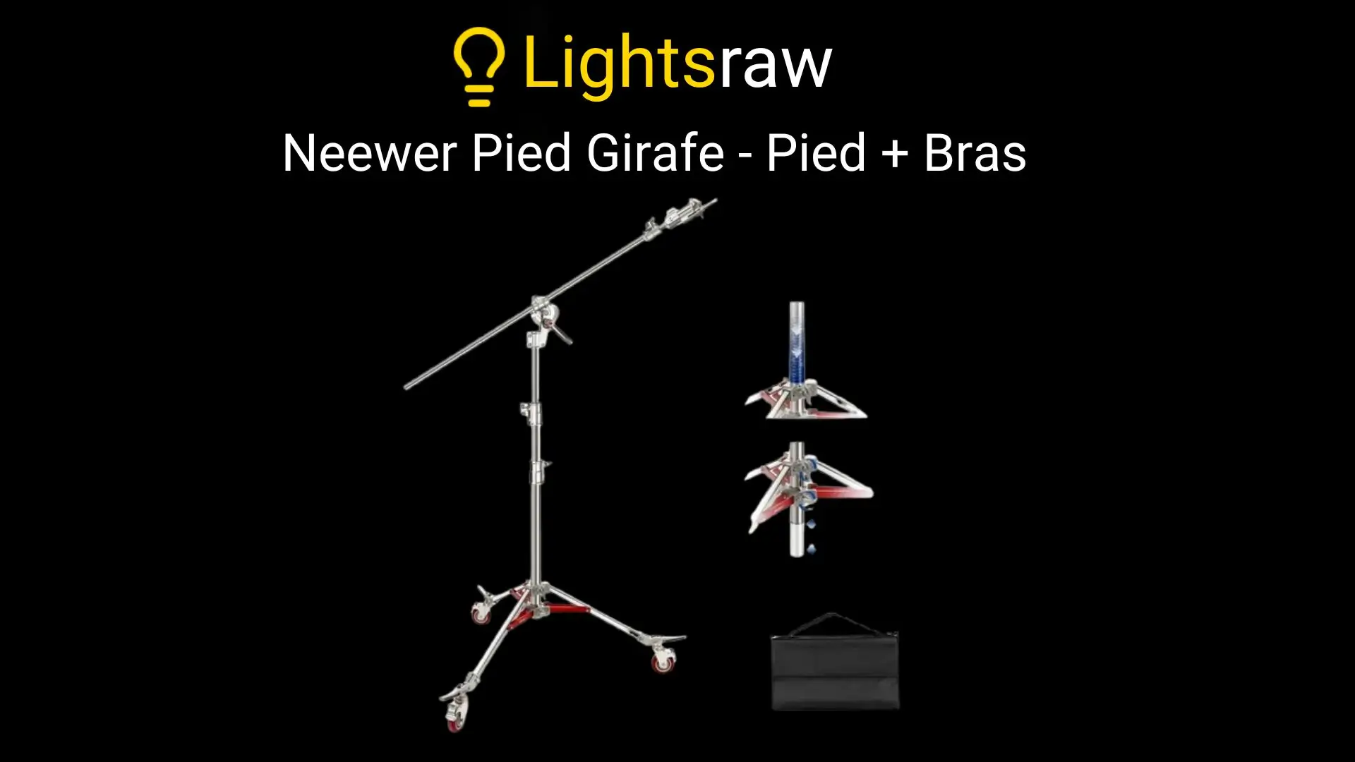 Neewer Pied Girafe - Pied + Bras