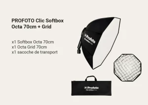 Location PROFOTO CLIC SOFTBOX OCTA 2.3 - 70cm