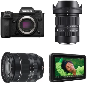 Location Fujifilm XH2S avec deux zooms + Moniteur Atomos