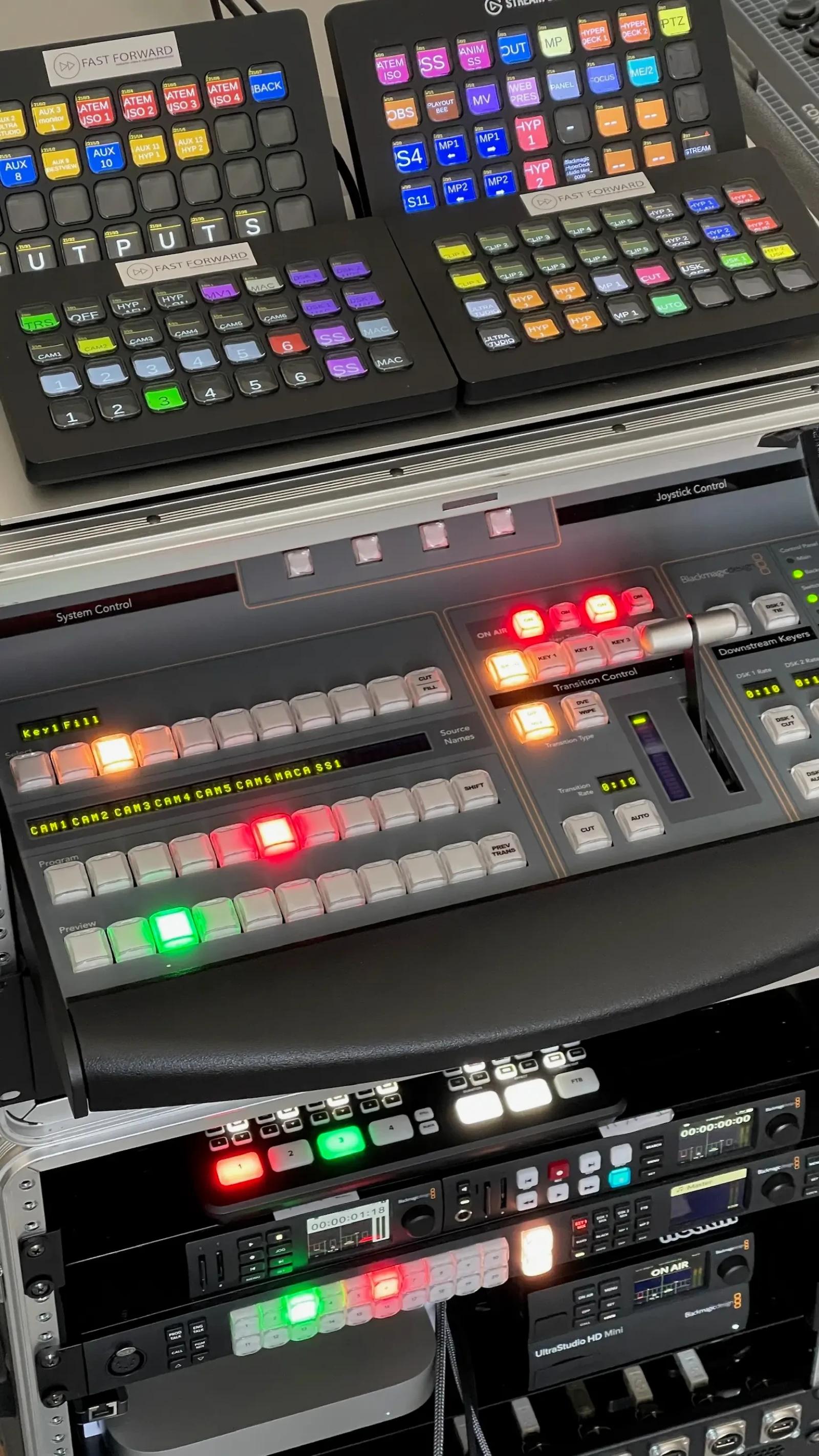 Blackmagic régie HD complète de streaming + enregistrement - Photo 4 sur 4