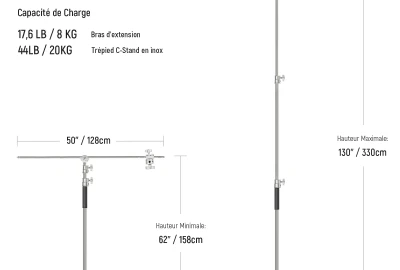 Location Neewer C-Stand