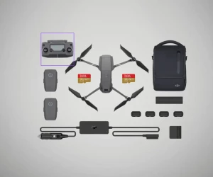 Location DJI Mavic 2 Pro