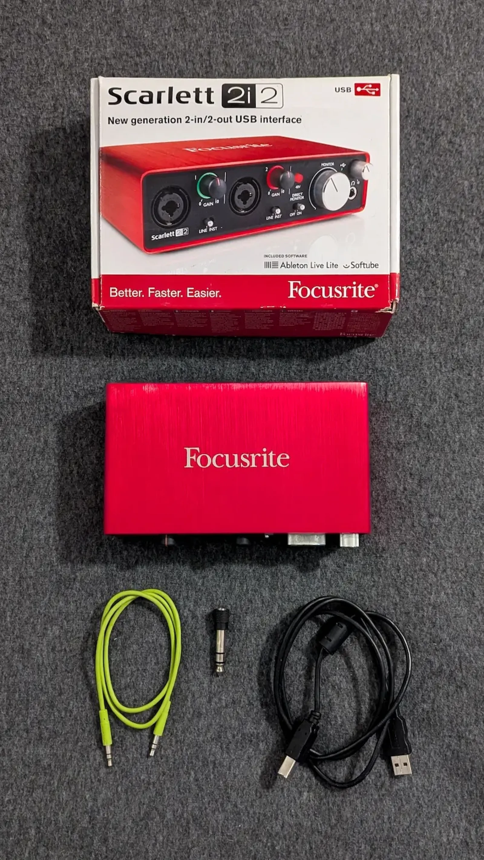Focusrite Scarlett 2i2 - Photo 2 sur 5