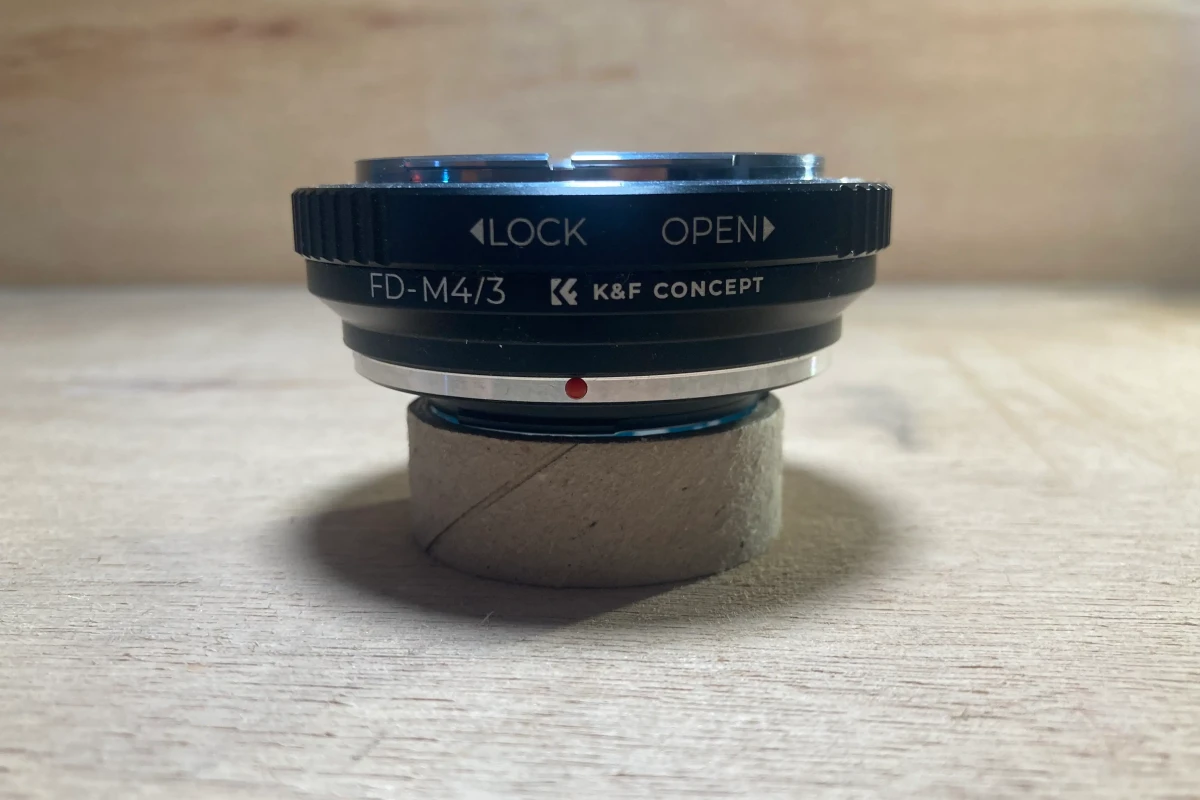 Location K&F CONCEPT Bague d'adaptation FD vers M4/3 - Lightyshare