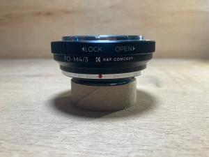 Location K&F CONCEPT Bague d'adaptation FD vers M4/3